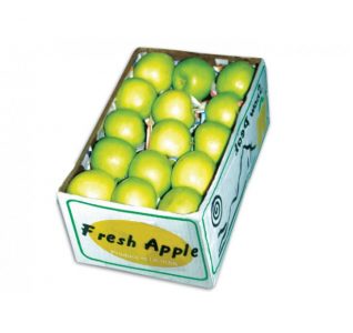 تفاح اصفر كرتون